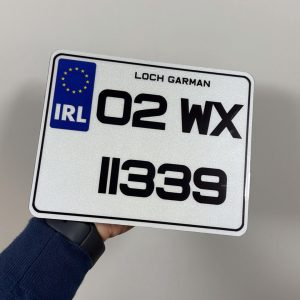 Motorbike Sporty Metro Number Plate